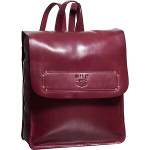 ***Will Leather Goods Simple Backpack - Purple***
